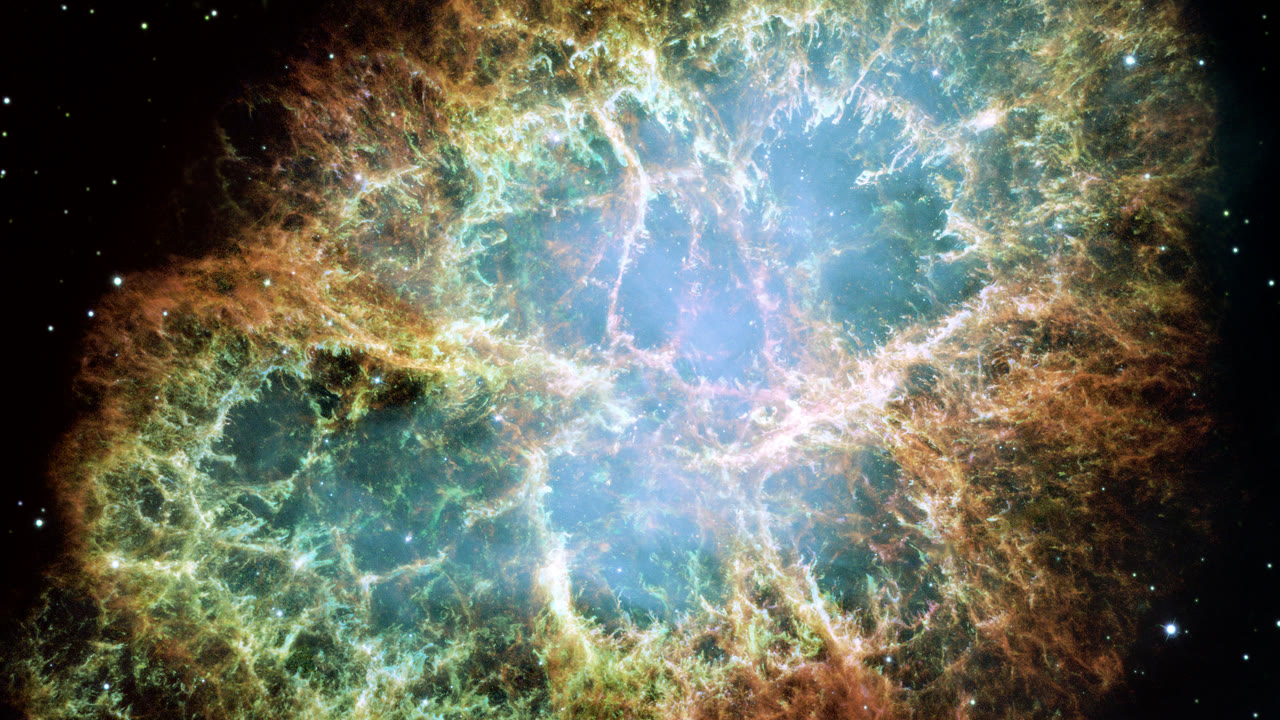 Krebsnebel, Überrest einer Sternexplosion