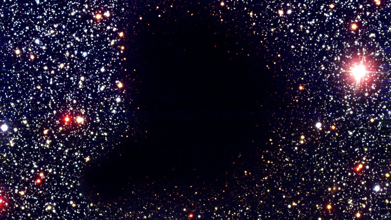 Dunkelwolke Barnard 68, ein Loch im Sternhimmel das keines ist